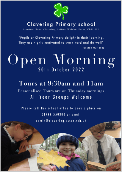 clavering-primary-school-open-morning-20th-october-clavering-primary